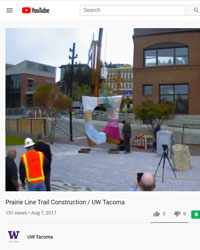 Prairie Line Trail Construction / UW Tacoma